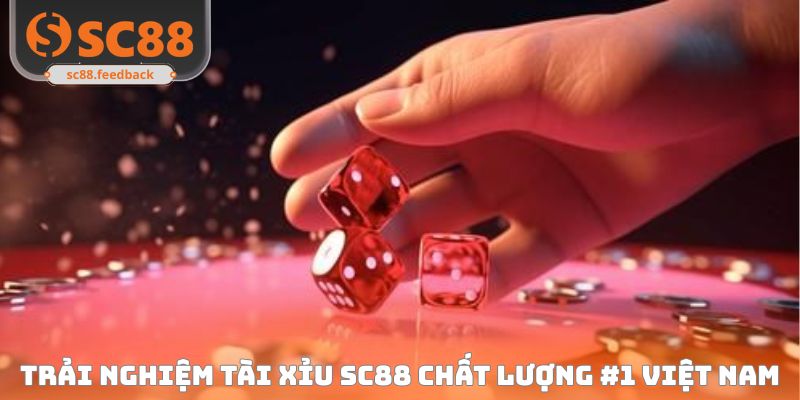 Trải nghiệm Tài xỉu SC88 chất lượng #1 Việt Nam